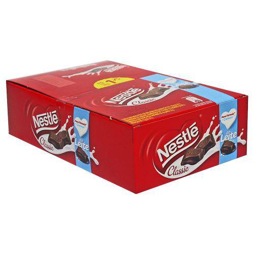 Chocolate ao Leite Classic 25g C/18 - Nestle