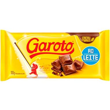 Chocolate ao Leite Garoto 100g
