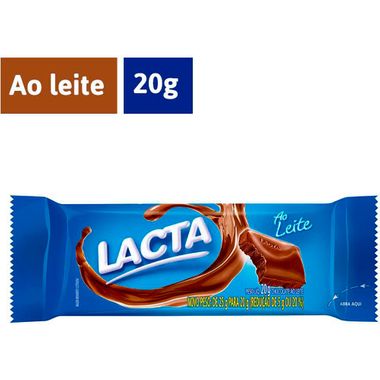 Chocolate ao Leite Lacta 20X20g