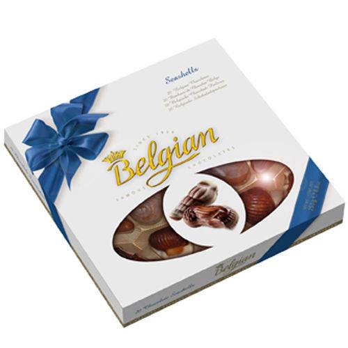 Tudo sobre 'Chocolate Belga ao Leite Belgian Conchas do Mar 250g'