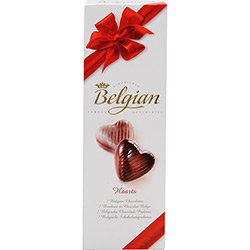 Chocolate Belgian Hearts 65g