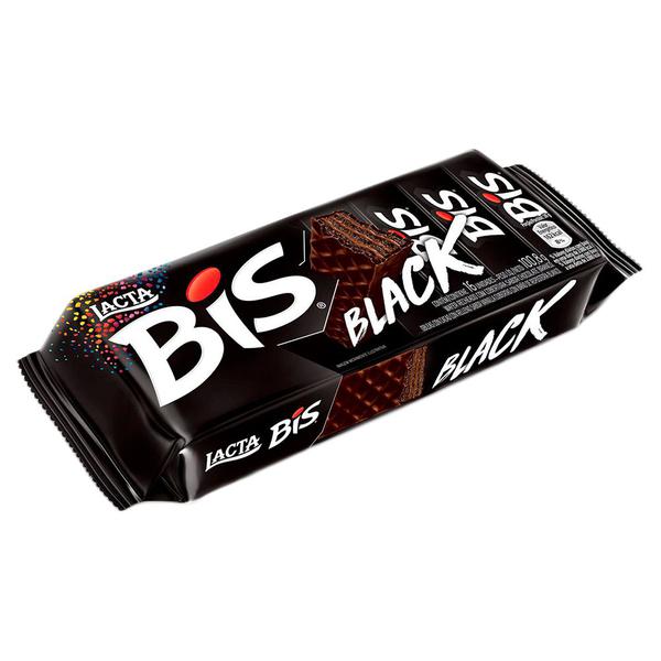 Chocolate BIS Lacta Black ao Leite