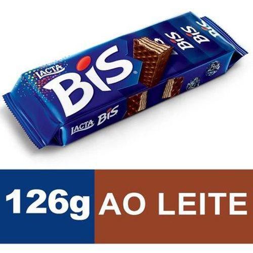 Chocolate Bis Lacta Caixa 126g com 20 Unidades
