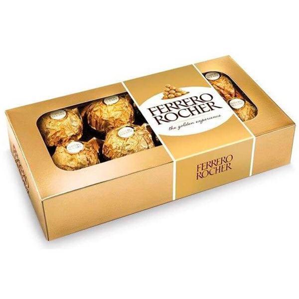 Chocolate Bombom Ferrero Rocher 8 Unidades - Festabox