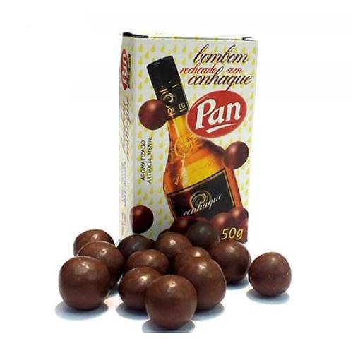 Chocolate Bombom Recheado de Conhaque 12 Unidades