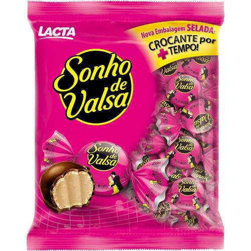 Chocolate Bombom Sonho de Valsa 1kg Lacta