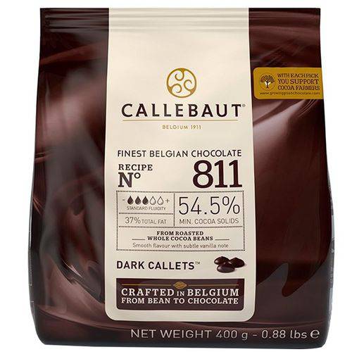 Tudo sobre 'Chocolate Callebaut 54.5 400g (54,5 Cacau)'