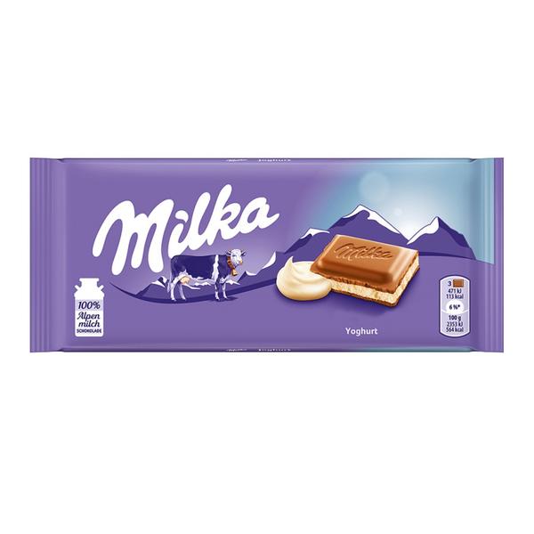 Chocolate com Iorgut Milka 100g