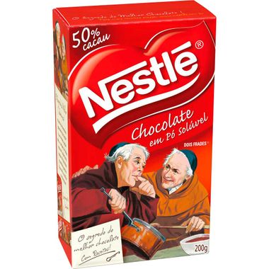 Chocolate em Pó Dois Frades Nestlé 200g