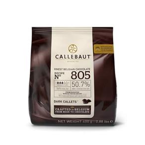 Chocolate Gotas Callebaut 50.7 DARKC 400g (50,7 Cacau)