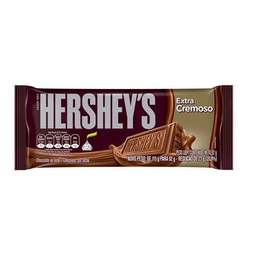 Chocolate Hershey's Extra Cremoso 92g