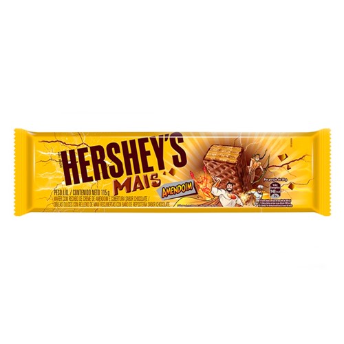 Chocolate Hershey's Mais Amendoim 115g