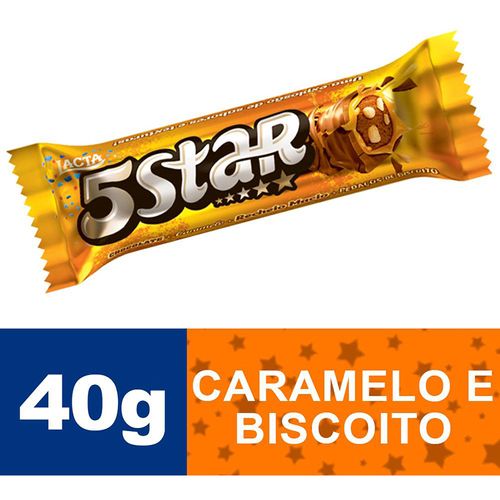 Chocolate Lacta 5 Star 40g CHOC LACTA 5STAR 40G