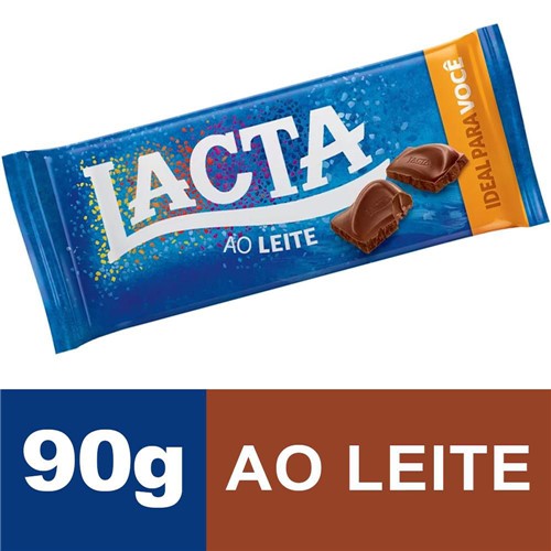 Chocolate Lacta ao Leite 90g