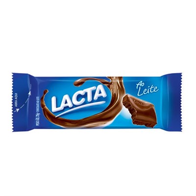 Chocolate Lacta - ao Leite - Embalagem 150g