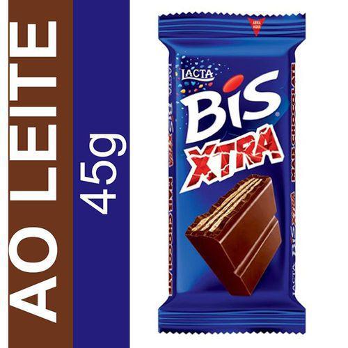 Chocolate Lacta Bis Xtra 45g ao Leite