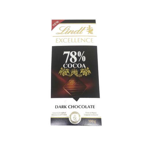 Tudo sobre 'Chocolate Lindt Excellence Dark 78% Cocoa 100g'
