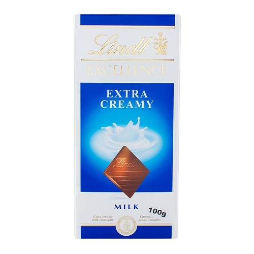 Tudo sobre 'Chocolate Lindt Excellence Extra Creamy Milk com 100g'