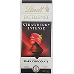 Chocolate Lindt Excellence Strawberry Intense Dark