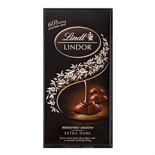 Tudo sobre 'Chocolate Lindt Lindor Extra Dark 60% 100g'