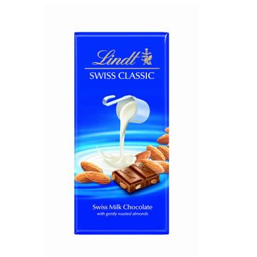 Chocolate Lindt Lindor Milk Almonds 100g