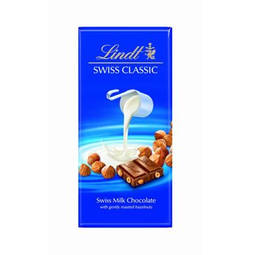 Chocolate Lindt Lindor Milk Halzenuts 100g