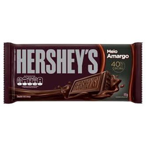 Chocolate Meio Amargo Hersheys 92g