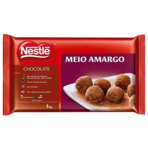 Chocolate Meio Amargo Nestle 1 Kg