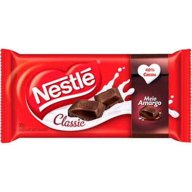 Chocolate Meio Amargo Nestlé 90g