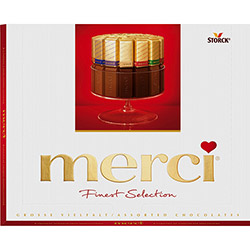 Tudo sobre 'Chocolate Merci Finest Selection 7 Especialidades - 250g -Storck'