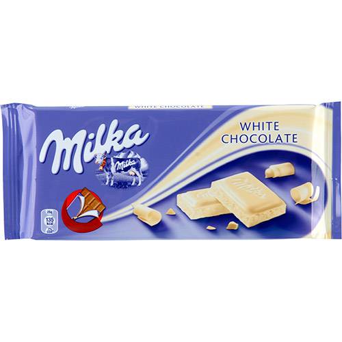 Chocolate Milka Alpine White 100 G