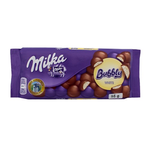 Chocolate Milka Bubbly White 95g