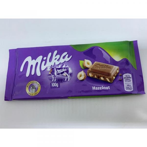 Chocolate Milka Hazelnut 100 G