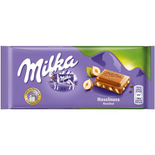 Chocolate Milka Hazelnut 100g