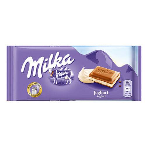 Tudo sobre 'Chocolate Milka Joghurt (100g)'