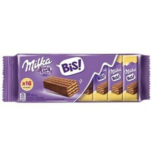 Tudo sobre 'Chocolate Milka Wafer Bis - 105,6g'