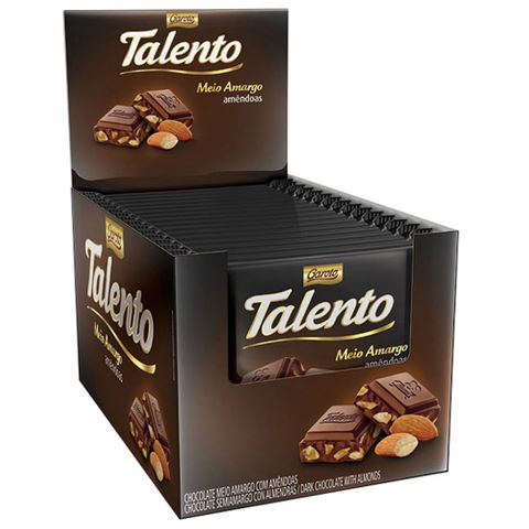 Tudo sobre 'Chocolate Mini Talento Intense Amargo 15X25g - Garoto'