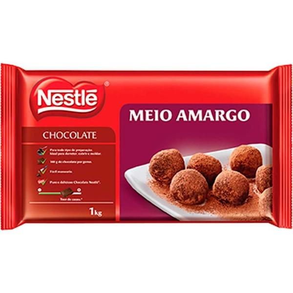 Chocolate Nestle 1kg M Amargo