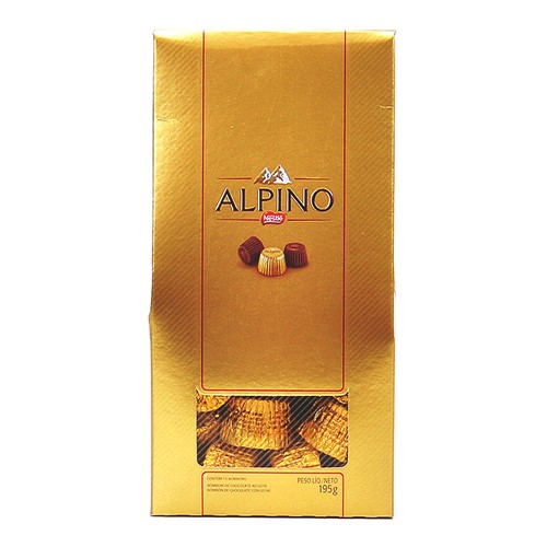 Chocolate Nestlé Alpino com 195g
