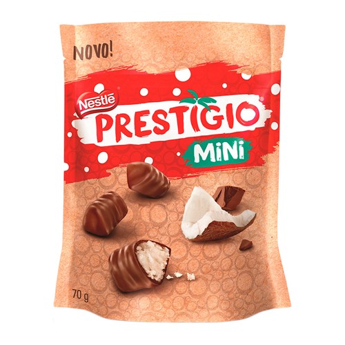 Chocolate Nestlé Mini Prestigio com 70g