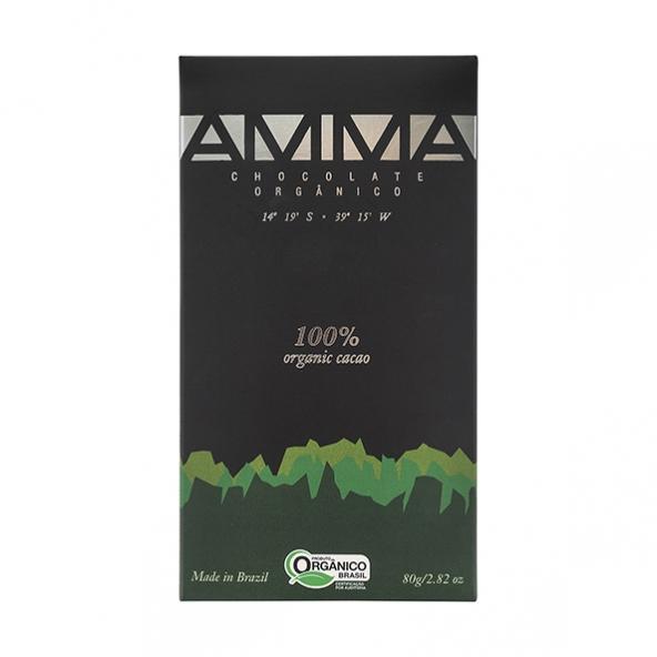 Chocolate Orgânico 100 - Amma Chocolate