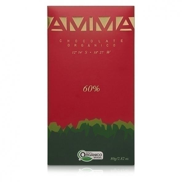 Chocolate Orgânico 60 - Amma Chocolate