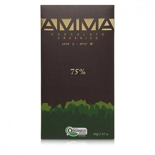 Chocolate Orgânico 75%