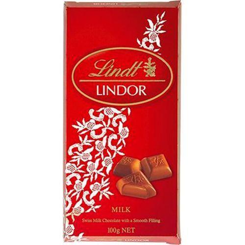 Chocolate Suíço Lindt Lindor Milk Tablete 100 G