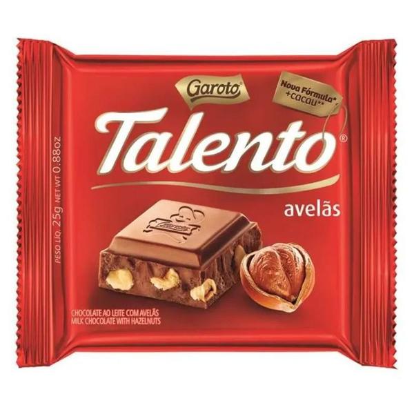 Chocolate Talento 25g Avelãs - Garoto
