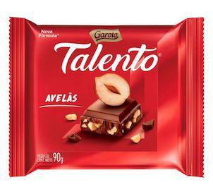 Chocolate Talento Avelã Garoto 90g