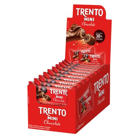 Tudo sobre 'Chocolate Trento Mini Chocolate C/20 - Peccin'