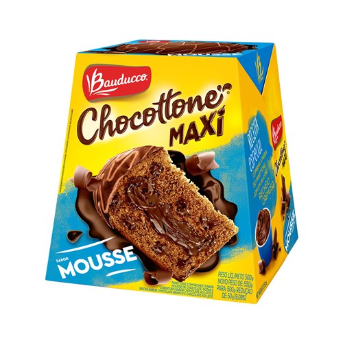 Chocotone de Mousse de Chocolate Bauducco 500G