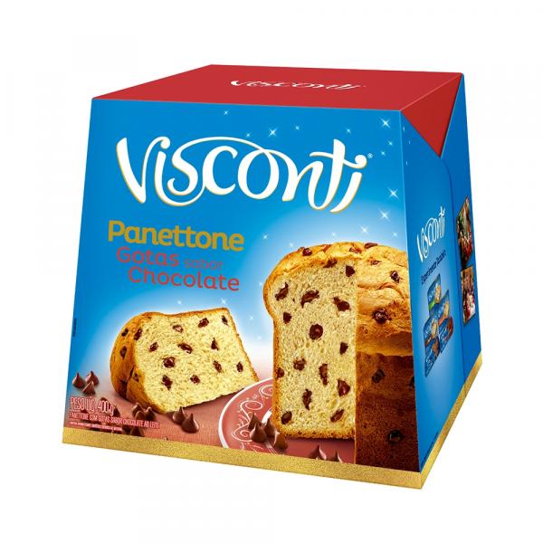 Chocotone Visconti Gotas 400g