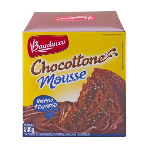Chocottone Mousse Bauducco com 500g